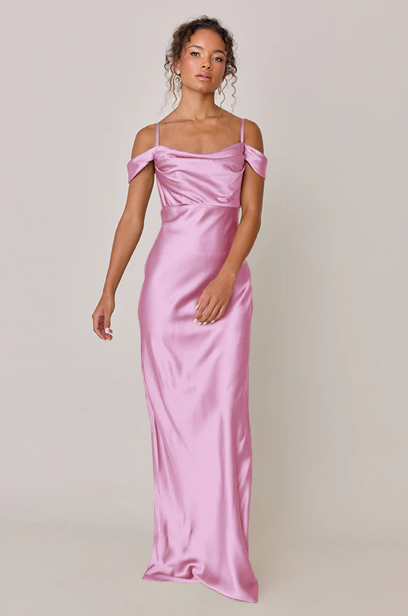 Sienna Satin Dress | Made To Order - Image 136