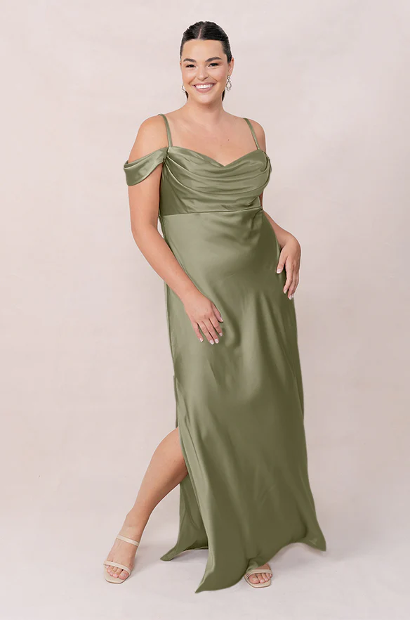 Sienna Satin Dress | Made To Order - Image 138