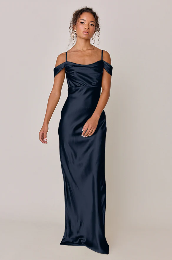 Sienna Satin Dress | Made To Order - Image 143