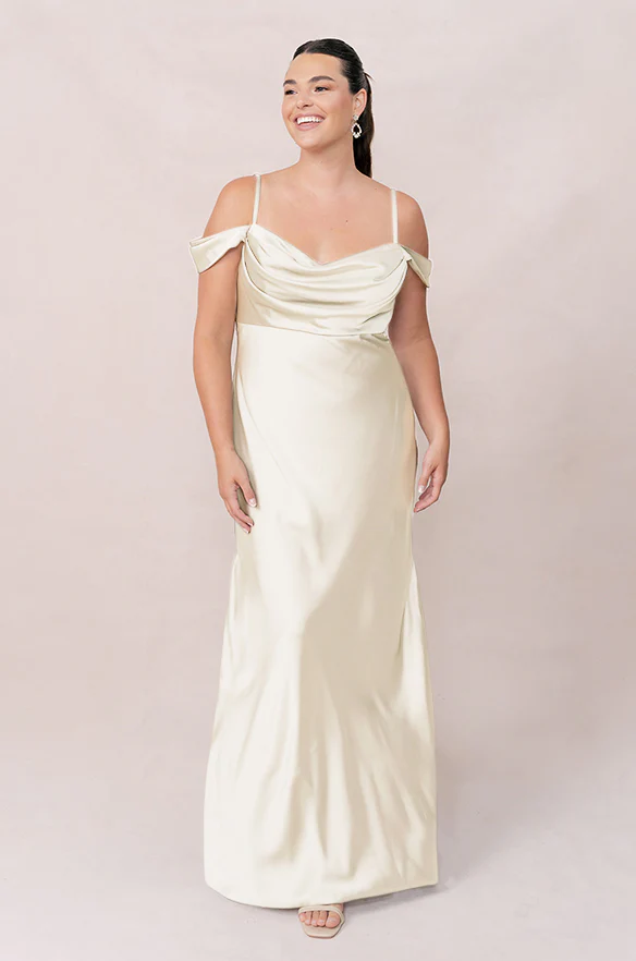 Sienna Satin Dress | Made To Order - Image 146