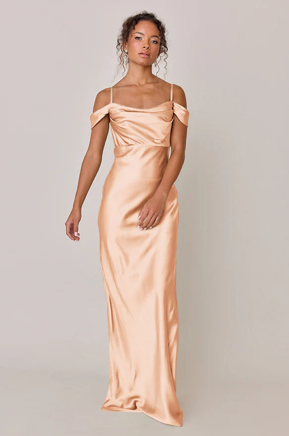 Sienna Satin Dress | Made To Order - Image 149