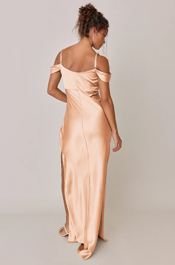 Sienna Satin Dress | Made To Order - Image 151