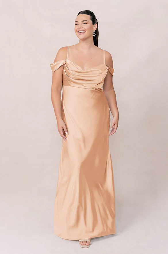 Sienna Satin Dress | Made To Order - Image 152