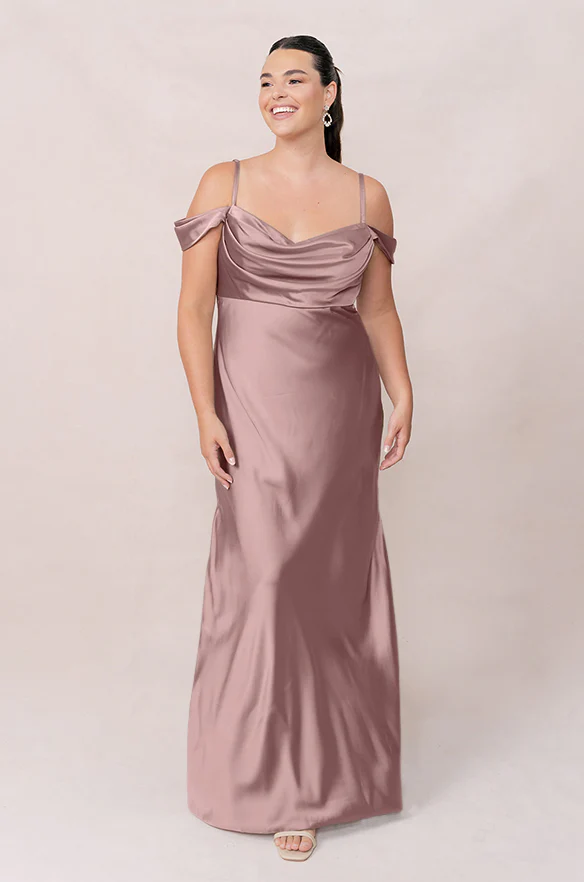 Sienna Satin Dress | Made To Order - Image 167