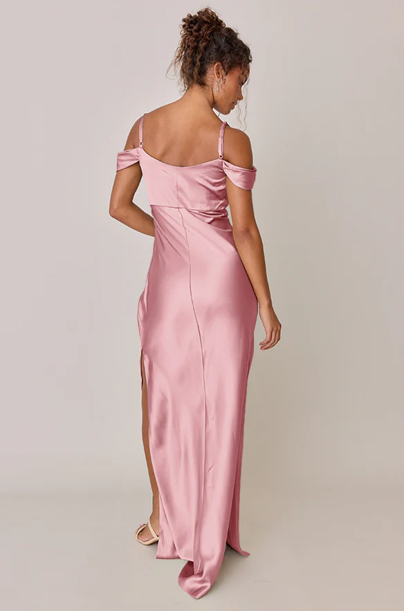 Sienna Satin Dress | Made To Order - Image 174