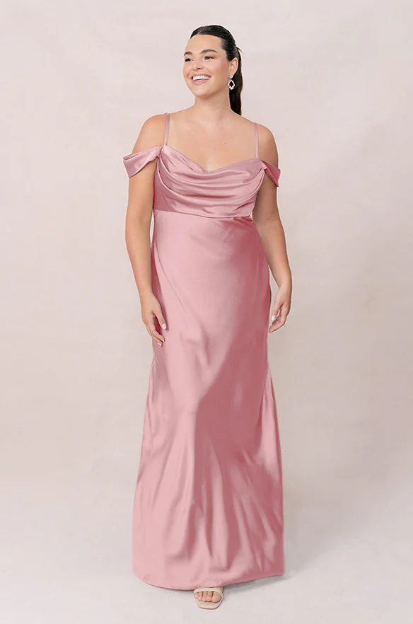 Sienna Satin Dress | Made To Order - Image 177