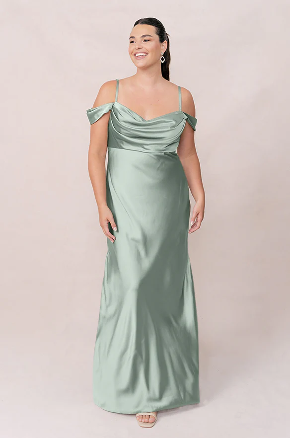 Sienna Satin Dress | Made To Order - Image 183