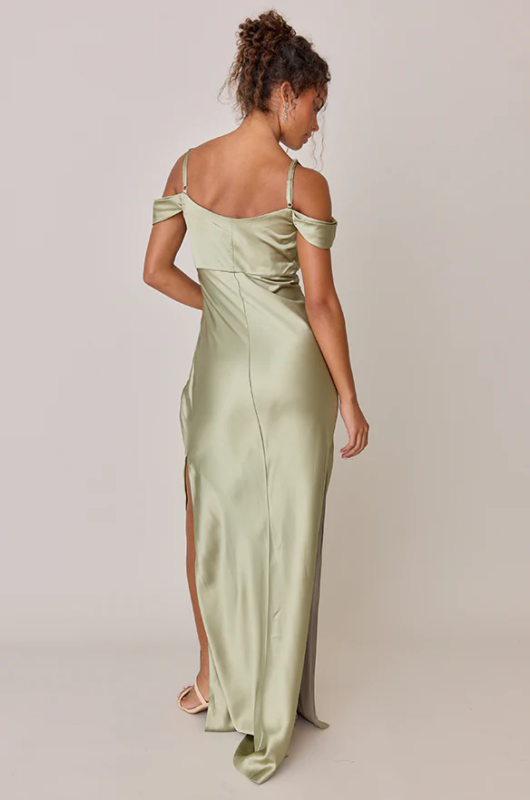 Sienna Satin Dress | Made To Order - Image 188