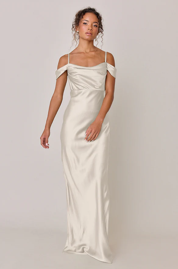 Sienna Satin Dress | Made To Order - Image 193