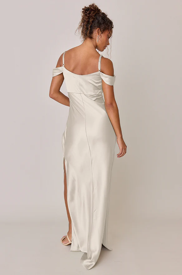 Sienna Satin Dress | Made To Order - Image 195