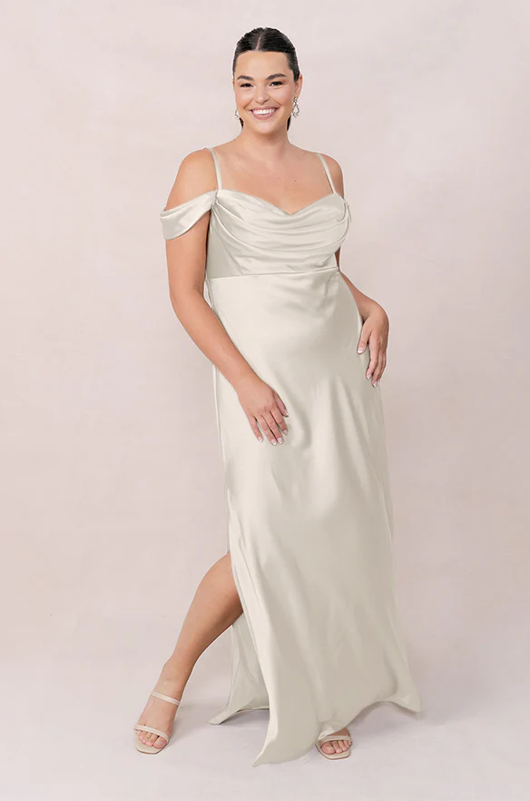 Sienna Satin Dress | Made To Order - Image 196