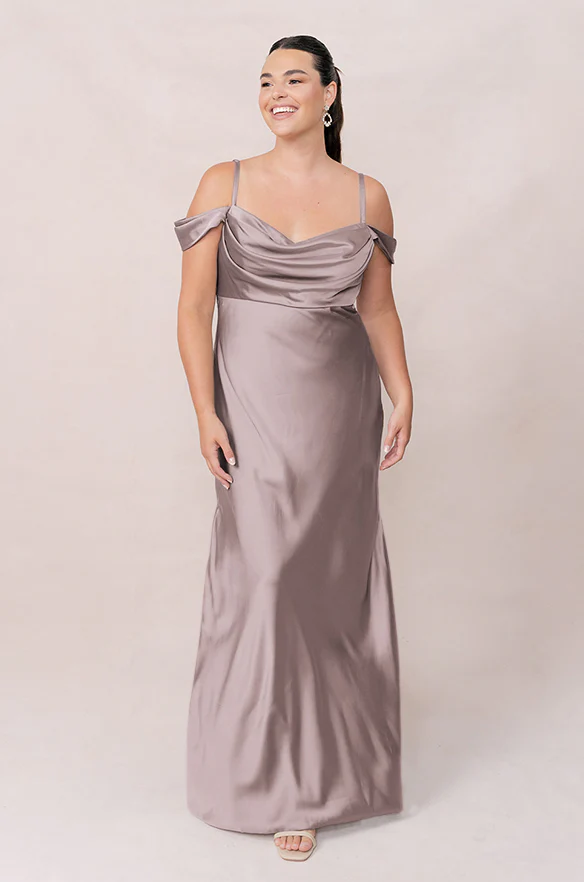 Sienna Satin Dress | Made To Order - Image 202