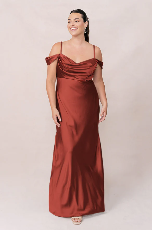 Sienna Satin Dress | Made To Order - Image 208