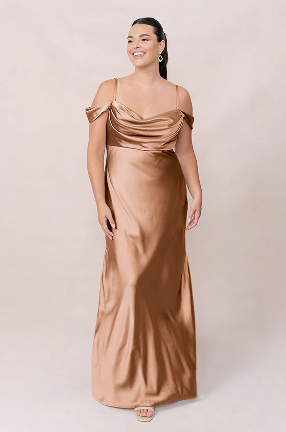 Sienna Satin Dress | Made To Order - Image 210