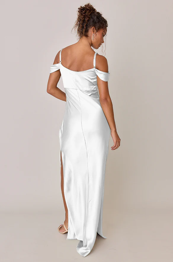 Sienna Satin Dress | Made To Order - Image 213