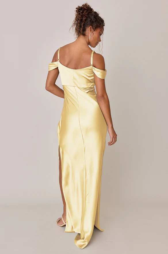 Sienna Satin Dress | Made To Order - Image 215