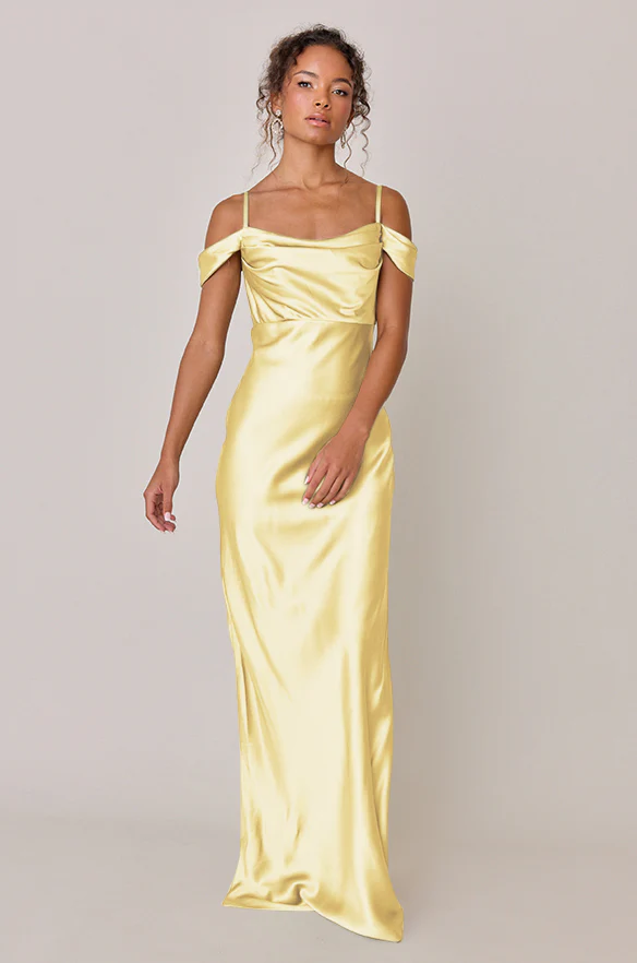 Sienna Satin Dress | Made To Order - Image 216