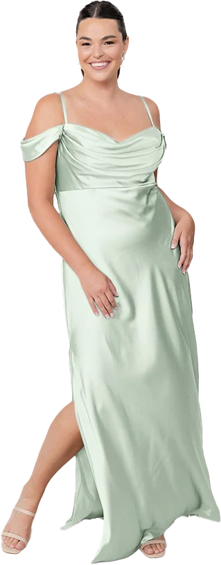 Sienna Satin Dress | Made To Order - Image 217