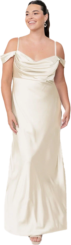 Sienna Satin Dress | Made To Order - Image 221