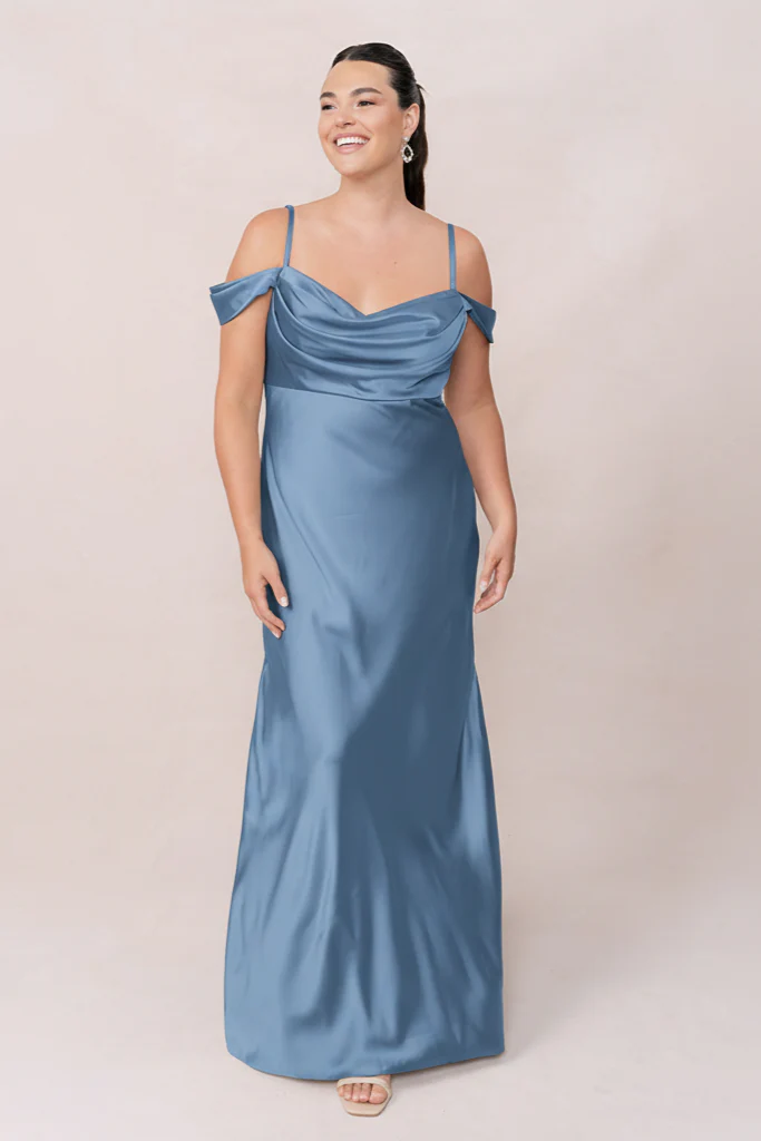 Sienna Satin Dress | Made To Order - Image 228