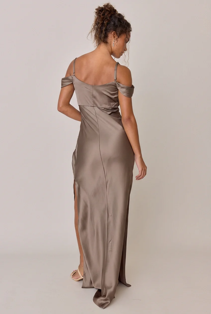 Sienna Satin Dress | Made To Order - Image 235