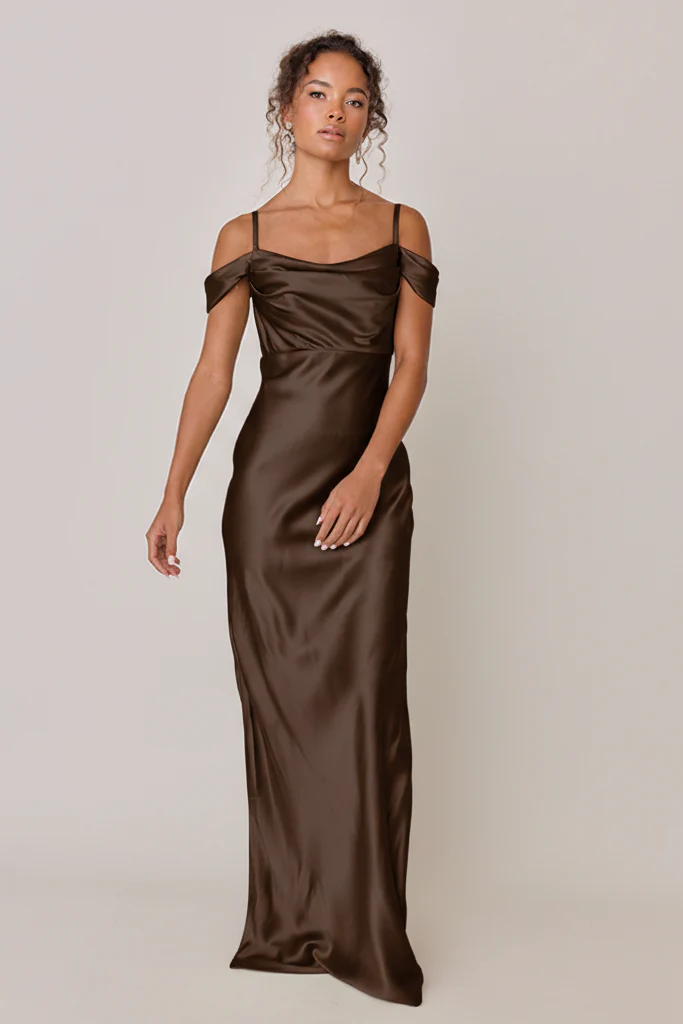 Sienna Satin Dress | Made To Order - Image 236