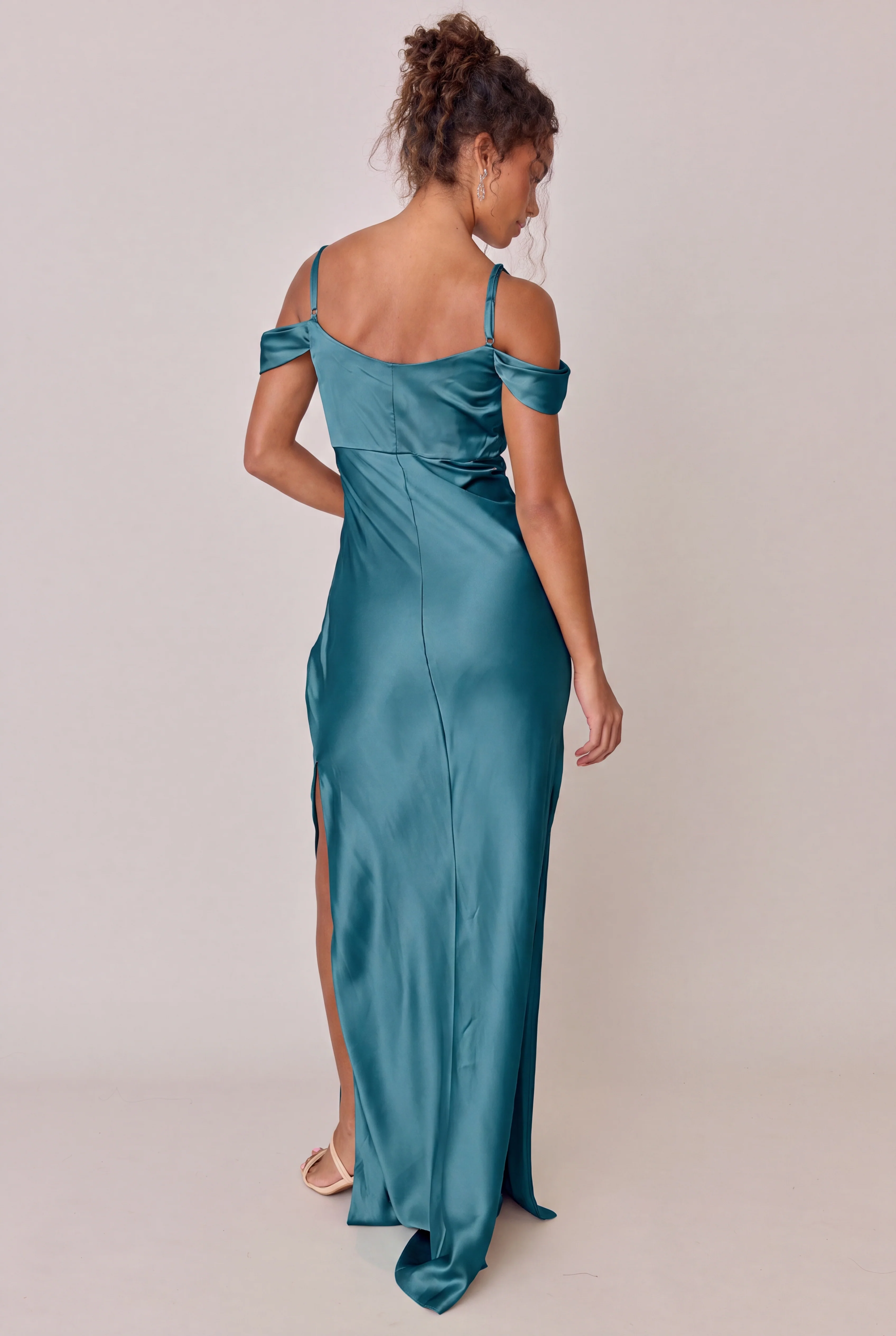 Sienna Satin Dress | Made To Order - Image 242
