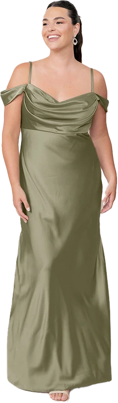 Sienna Satin Dress | Made To Order - Image 37