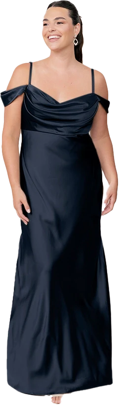 Sienna Satin Dress | Made To Order - Image 38