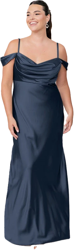 Sienna Satin Dress | Made To Order - Image 42