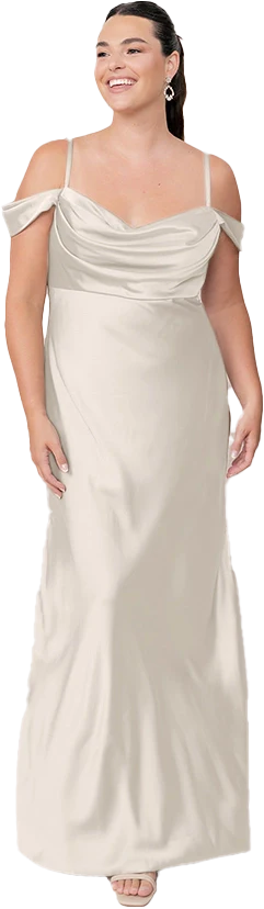 Sienna Satin Dress | Made To Order - Image 50