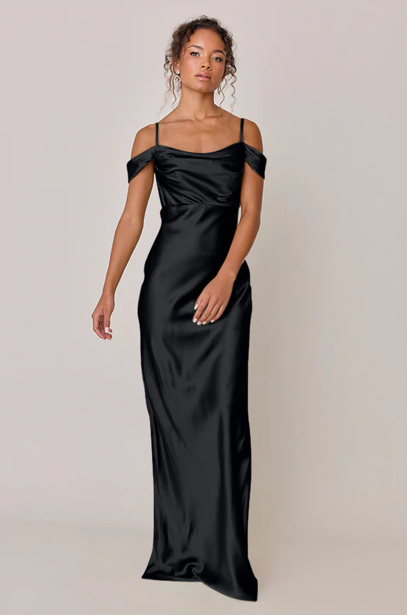 Sienna Satin Dress | Made To Order - Image 61