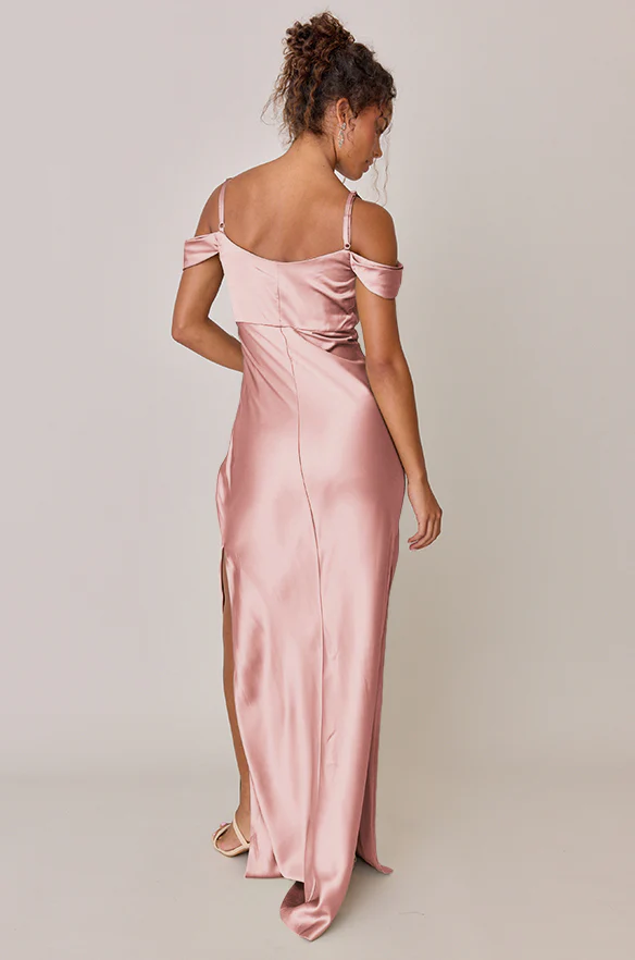 Sienna Satin Dress | Made To Order - Image 66