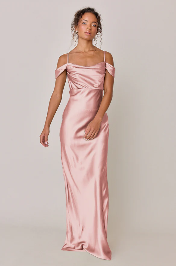 Sienna Satin Dress | Made To Order - Image 68