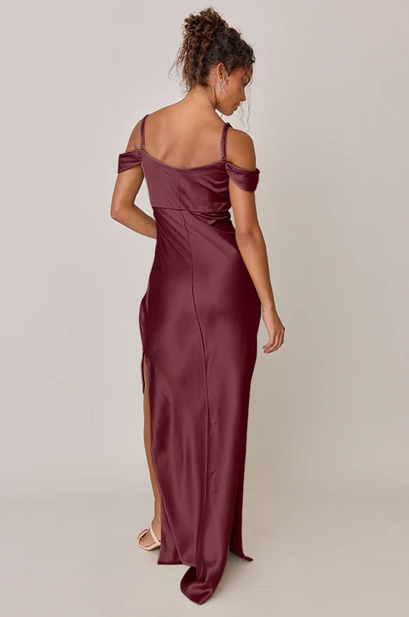 Sienna Satin Dress | Made To Order - Image 70