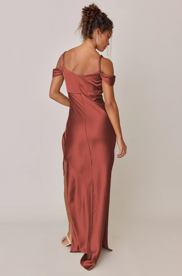 Sienna Satin Dress | Made To Order - Image 72