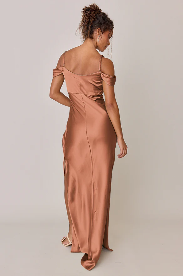 Sienna Satin Dress | Made To Order - Image 78