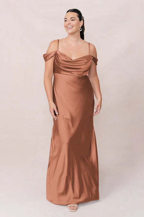 Sienna Satin Dress | Made To Order - Image 79