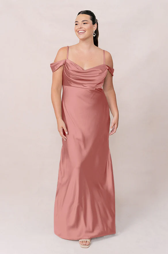 Sienna Satin Dress | Made To Order - Image 86