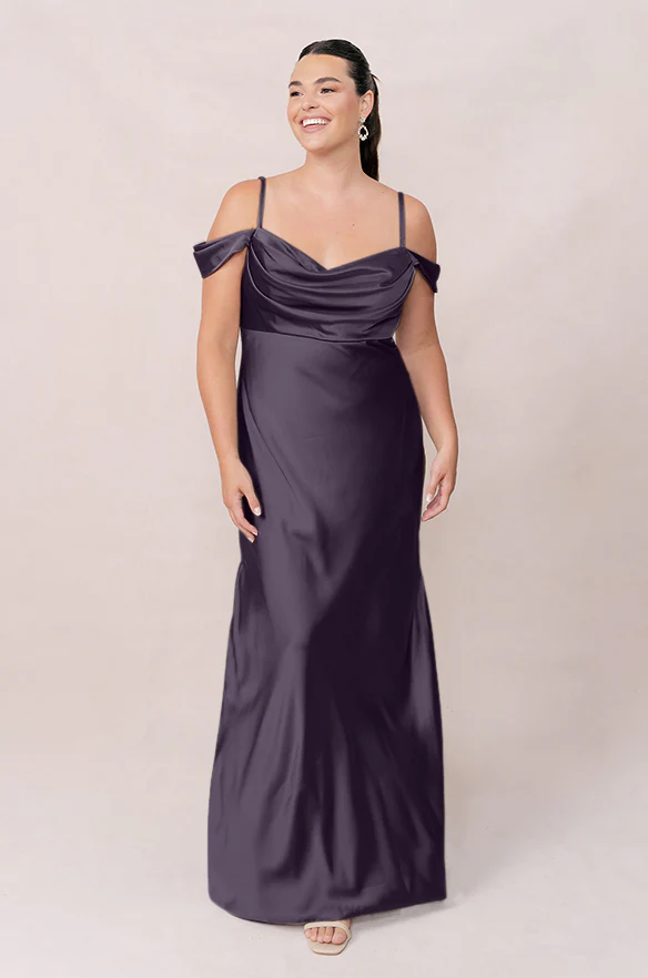 Sienna Satin Dress | Made To Order - Image 92