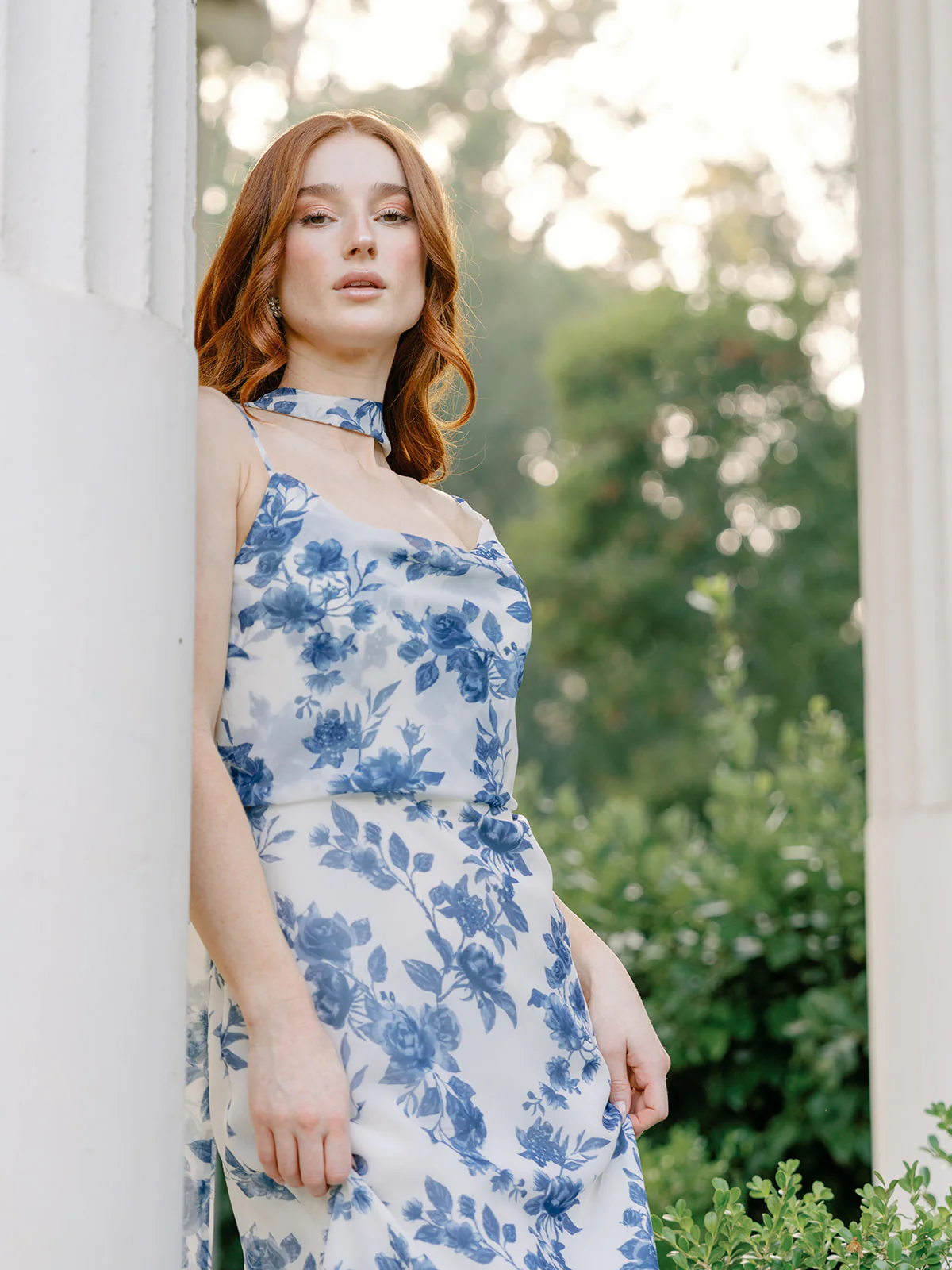 Skye Chiffon Floral Print Dress | Made To Order - Image 2