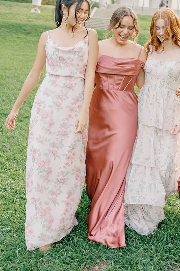 Skye Chiffon Floral Print Dress | Made To Order - Image 7