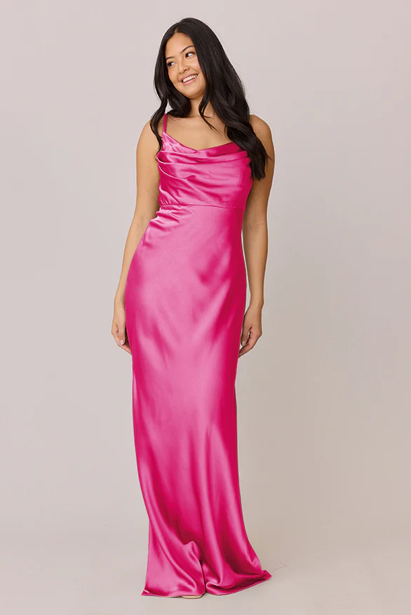Skye Satin Dress | Made To Order - Image 100