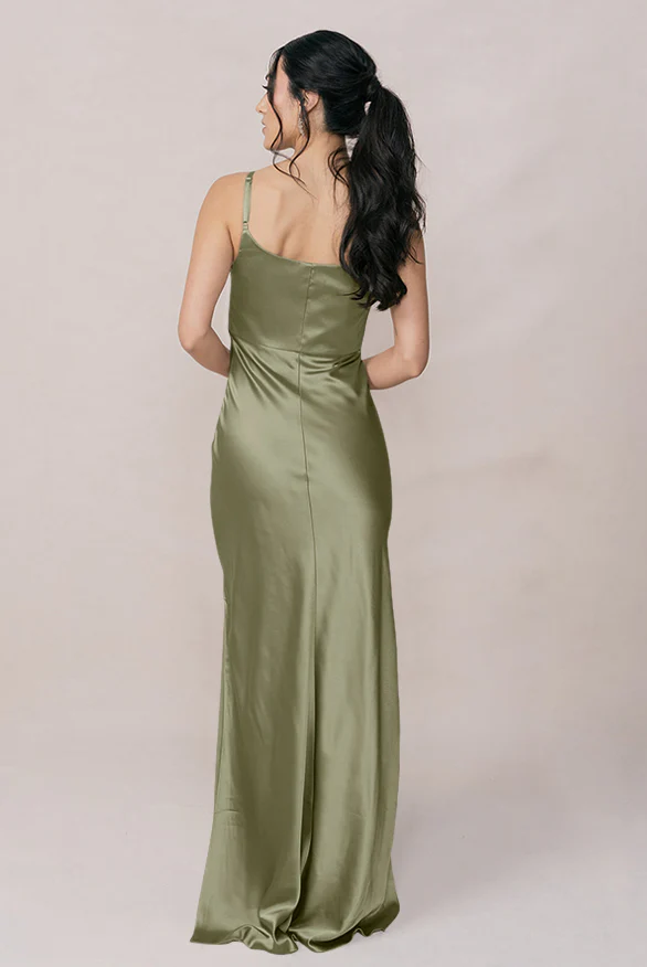Skye Satin Dress | Made To Order - Image 107