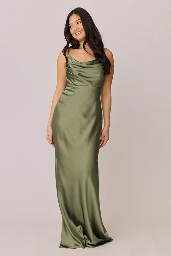 Skye Satin Dress | Made To Order - Image 108
