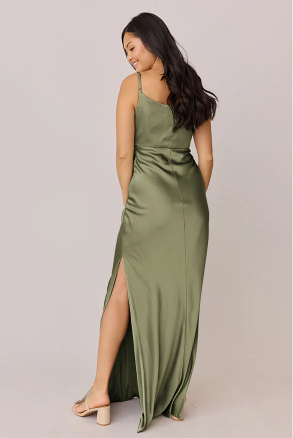 Skye Satin Dress | Made To Order - Image 109