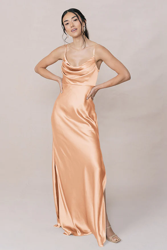 Skye Satin Dress | Made To Order - Image 118