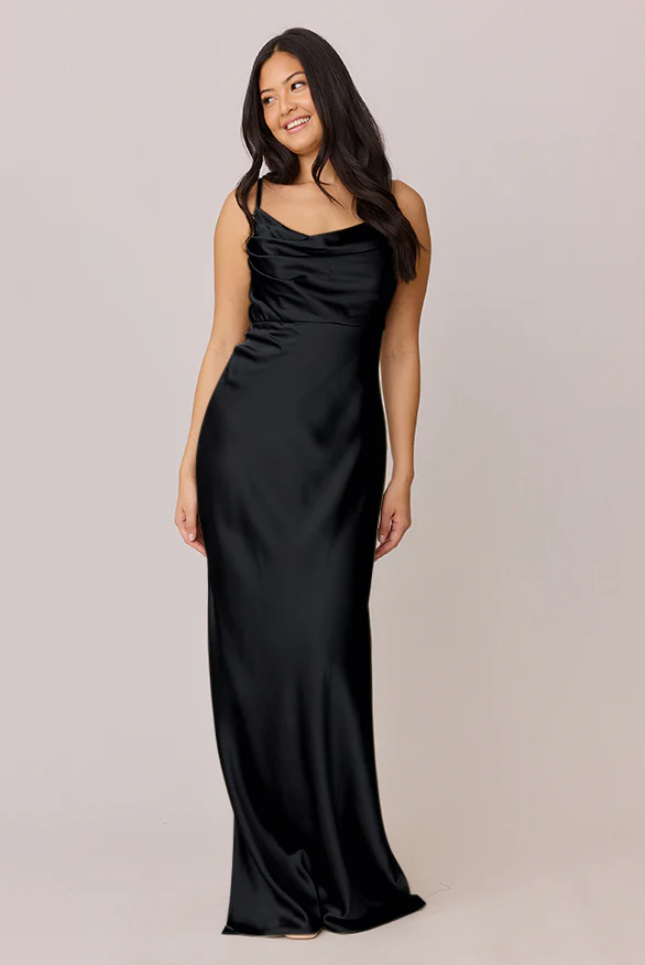 Skye Satin Dress | Made To Order - Image 12