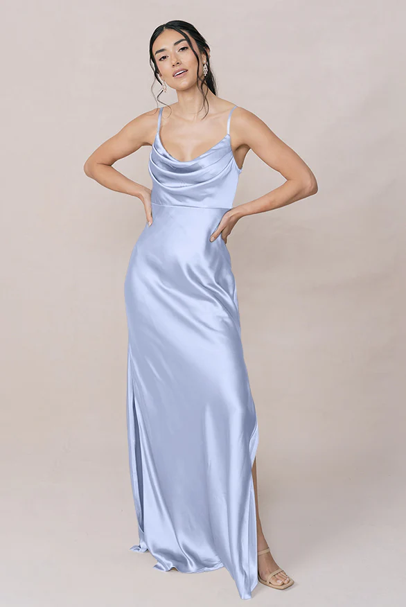 Skye Satin Dress | Made To Order - Image 122