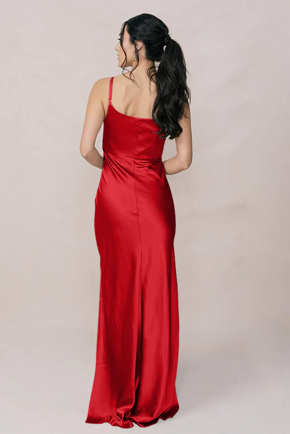 Skye Satin Dress | Made To Order - Image 131